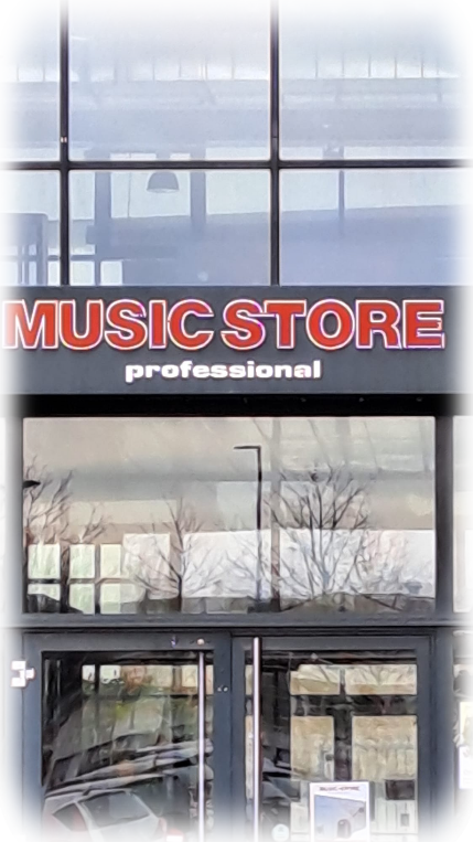 Bild vom Eingang Music Store