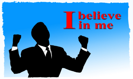 Bild: Ich glaub an mich!